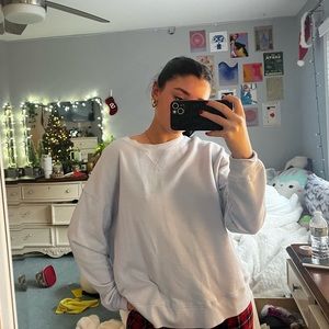 Light blue crewneck